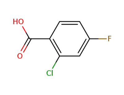2-choro-4-fluorobenzoic acid