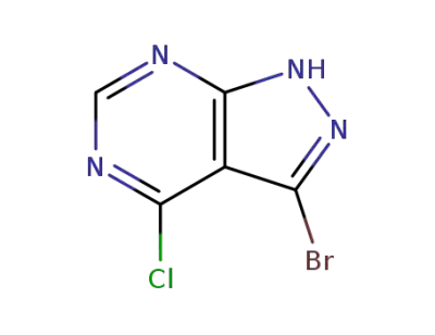 3-bromo-4-chloropyrazolo<3,4-d>pyrimidine